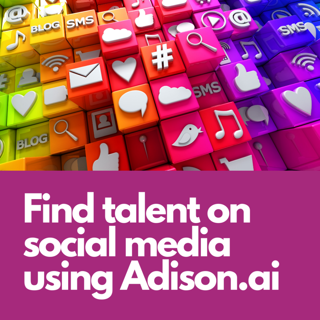 Find talent on social media