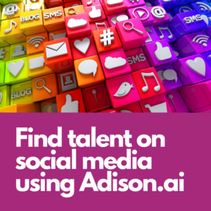 Find talent on social media